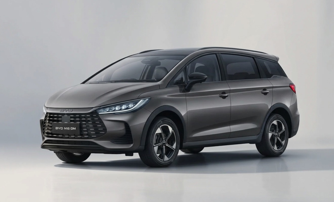 BYD M6 DM - HARBOUR GREY